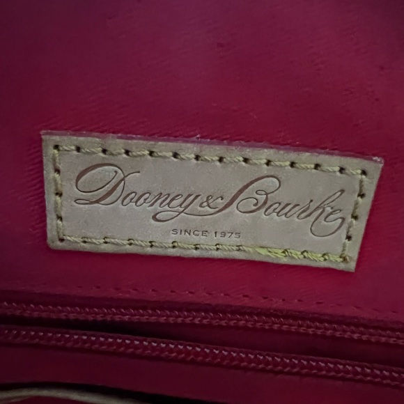 Dooney & Bourke Orange Patent Leather satchel! - Picture 9 of 9